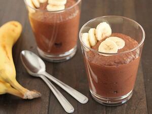 حلى الشوكولاتة والموز