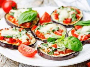 وصفة بيتزا الباذنجان