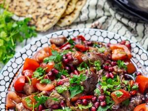 سلطة الباذنجان اللبنانية