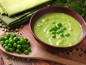 حساء البلازلاء الشهي