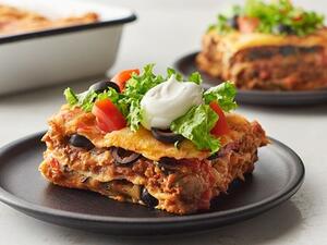 لازانيا على الطريقة المكسيكية