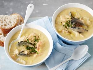 شوربة ثمار البحر