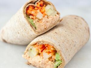 لفائف التونة الحارة