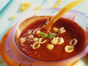 شوربة المعكرونة المتوسطية