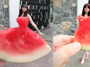 فساتين جذابة من البطيخ 
