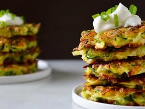 فطائر الكوسا الشهية 