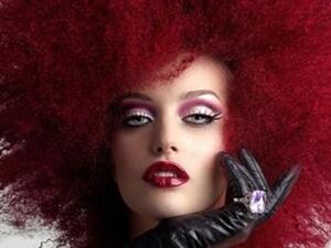 صورة تعبيرية لشعر كثيف 