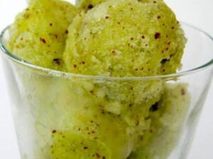 مثلجات الكيوي والليمون المنعشة