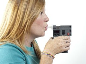 نظام فحص التنفس breathalzying