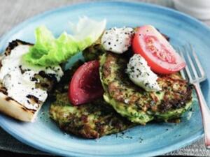 اقراص الكوسا بالجبن  اقراص الكوسا بالجبن