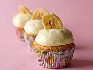 كعكات الموز بالشوفان  كعكات الموز بالشوفان