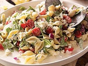 سلطة باستا البحر الأبيض المتوسط سلطة باستا البحر الأبيض المتوسط