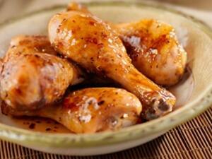افخاذ دجاج بالعسل والمستردة افخاذ دجاج بالعسل والمستردة