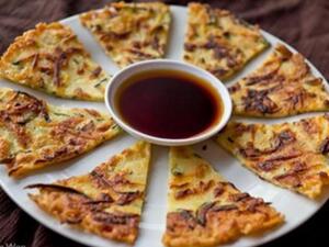 فطيرة الكوسا على الطريقة الكورية