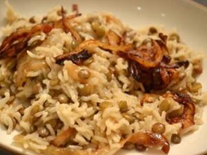 طبق المجدرة  طبق المجدرة