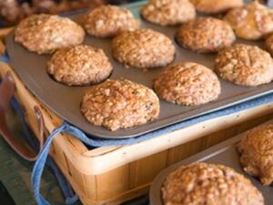 مافن الجزر والشوفان مافن الجزر والشوفان