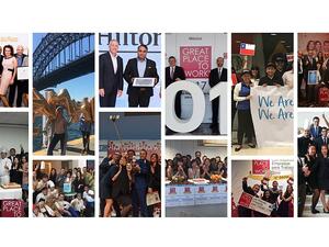 هيلتون : أفضل 10 أماكن للعمل في العالم