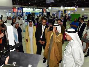 خلال زيارة سمو الشيخ حشر بن مكتوم بن جمعة آل مكتوم جناح دو في معرض كابسات 2018