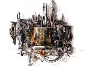 "His Royal Highness" is one of Hafez's pieces being featured at the harts gallery in Connecticut. (Image: Mohamad Hafez)