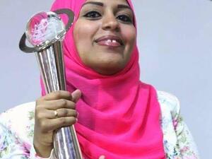 Although she was nominated for the prize before, this was her first time to win it. (Daily News Egypt)