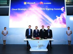 تعاون استراتيجي جديد يجمع بين خدمة هواوي السحابية و تطبيقات مايكروسوفت آبس