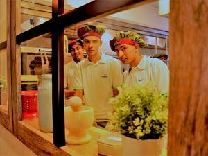 Oregano restaurant at Al Forsan Village Townsquare.