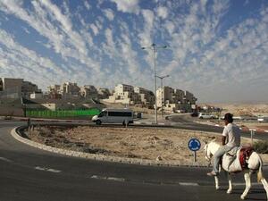 Illegal Israeli settlement of Maale Adumim, east of Jerusalem (Twitter)