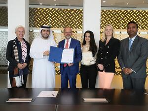 During the signing ceremony.