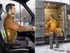 نظام تدفئة السترة يمكن أن يخفّض استهلاك الطاقة في المقصورة بنسبة تصل إلى 90 بالمئة