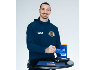 زلاتان إبراهيموفيتش, الوجه الجديد لحملت شركة فيزا 