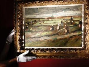 Fishing Net Menders in the Dunes (Twitter)