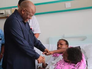 Conjoined twins in Tanzania  (Twitter)