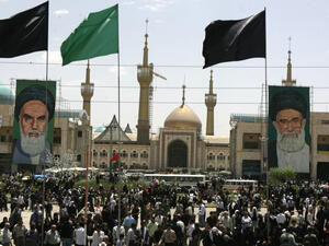 The attacks saw armed men storming into the parliament building in Tehran as well as the Imam Khomeini Mausoleum. (AFP) 