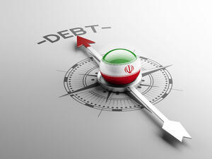 In Tir, from the total of $10.66 billion of foreign debt, $6.72 billion was interim debt and $3.94 billion was long-term debt. (Shutterstock)