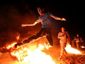  مستشفى هيت : "وصول تسعة جثث بينها سبعة لأشقاء سقطوا جراء التفجير"