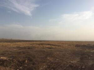 The view from a Peshmerga base north of Mosul (Al Bawaba/Adam Lucente)