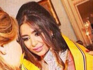 Banan, whose mother is the former Iraqi dictator's eldest daughter, Raghad, enjoyed a traditional henna party before her wedding, 2014. (File photo)