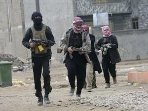 Daesh gunmen in Mosul. (AFP)
