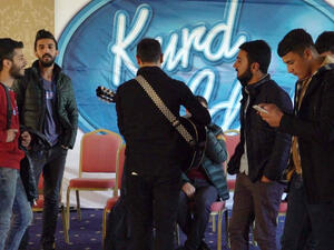 Young Kurdish contestants for the new "Kurd Idol" show. (Facebook)
