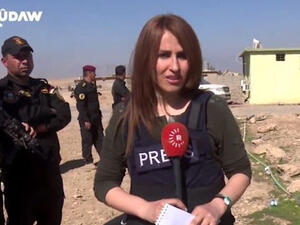 Shifa Gardi is the first recorded killing of a journalist in Iraq this year. (Twitter/Rudaw)