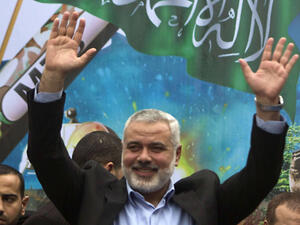 Ismail Haniyeh, deputy head of Hamas' political bureau. (AFP/File)