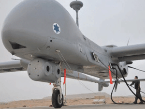 طائرة اسرائيلية بدون طيار / ارشيفية