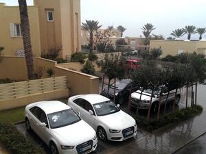 قرية النخيل بمنطقة جنزور، غرب العاصمة الليبية طرابلس