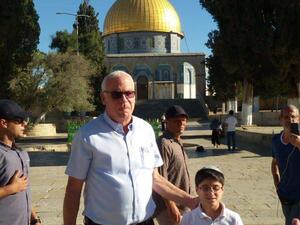 وزير الزراعة والتنمية الريفية في الحكومة الإسرائيلية يوري أرئيل