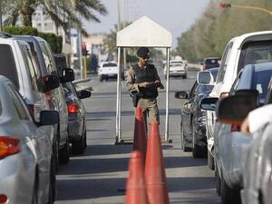 نقطة تفتيش سعودية/ أرشيفية