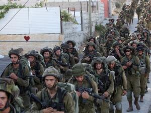 Israeli soldiers in Hebron. (AFP/ File)