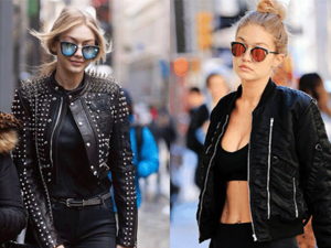 تمتلك عارضة الأزياء جيجي حديد ذات الـ22 عاماً 500 نظارة شمسية