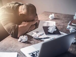 Long hours, tough deadlines and difficult peers getting you down? Here are some tips on how to cope with stress in the workplace. (Shutterstock)
