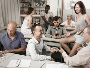 One of the biggest mistakes managers make is failing to communicate. It’s important to create an environment where people are honest, communicate openly and share ideas without the fear of being judged. (Shutterstock)