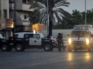 Saudi policemen stand guard at the site of a suicide bombing on July 4, 2016 near the American consulate in Jeddah, the first of three attacks across the country within 24 hours. (AFP/Stringer) Saudi policemen stand guard at the site of a suicide bombing on July 4, 2016 near the American consulate in Jeddah, the first of three attacks across the country within 24 hours. (AFP/Stringer)